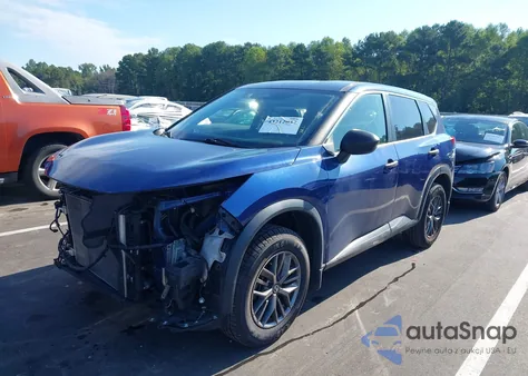 2021 Nissan Rogue S Intelligent Awd из США, поврежденный, VIN JN8AT3AB5MW228614